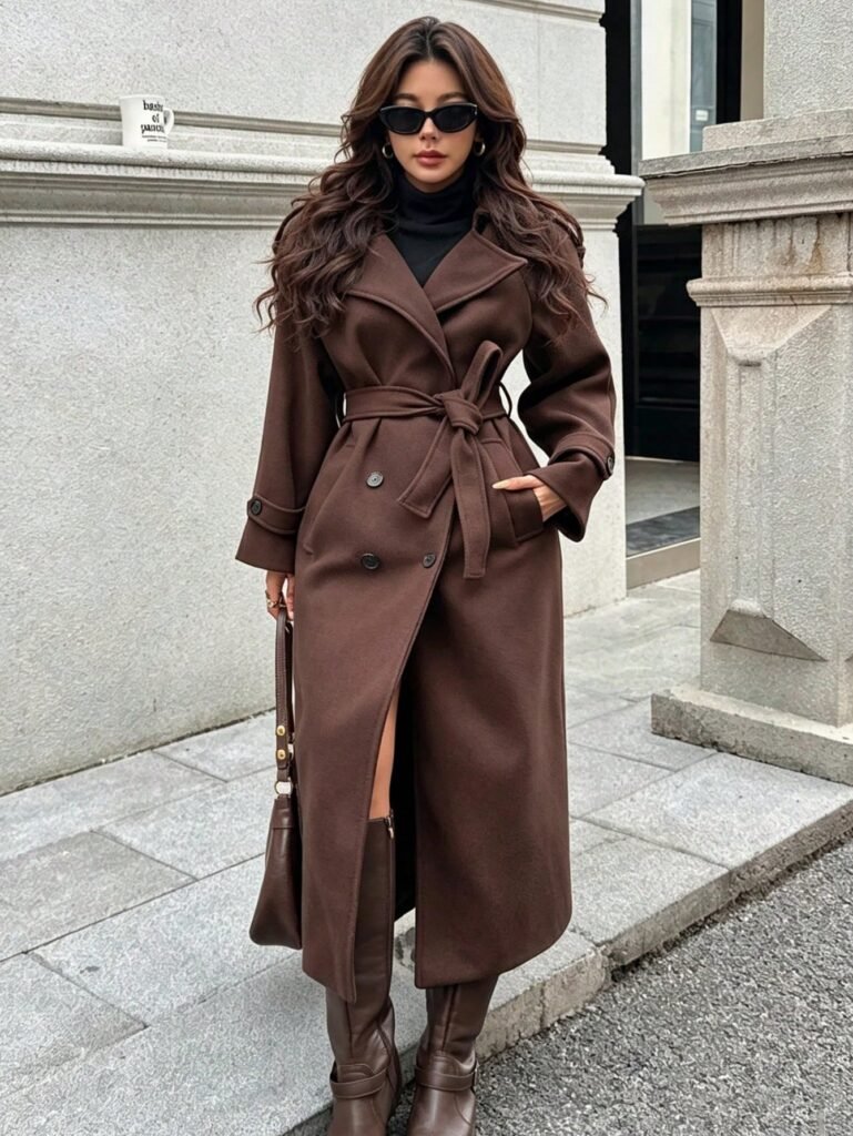 Double-Breasted Coat