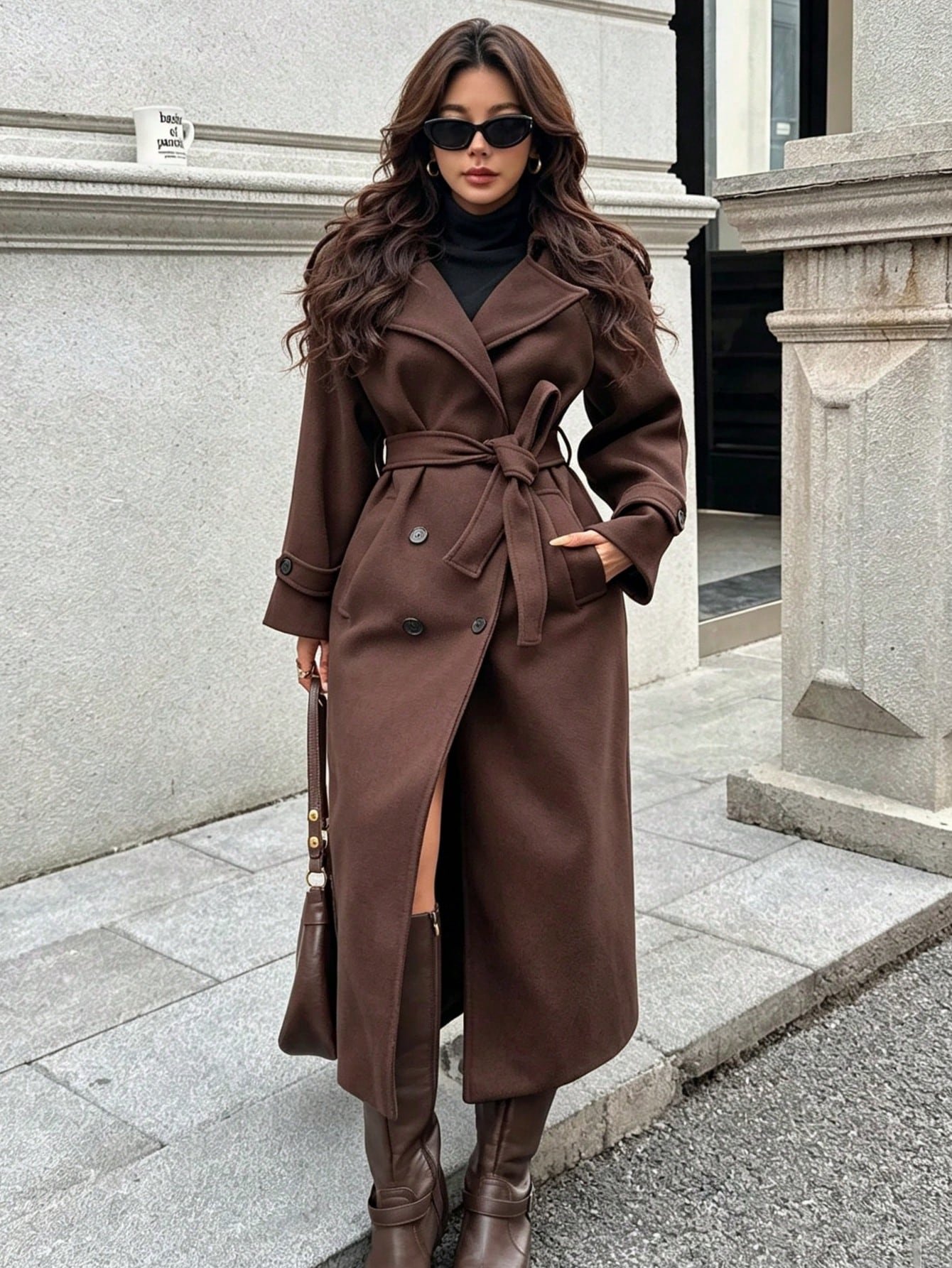 Double-Breasted Coat