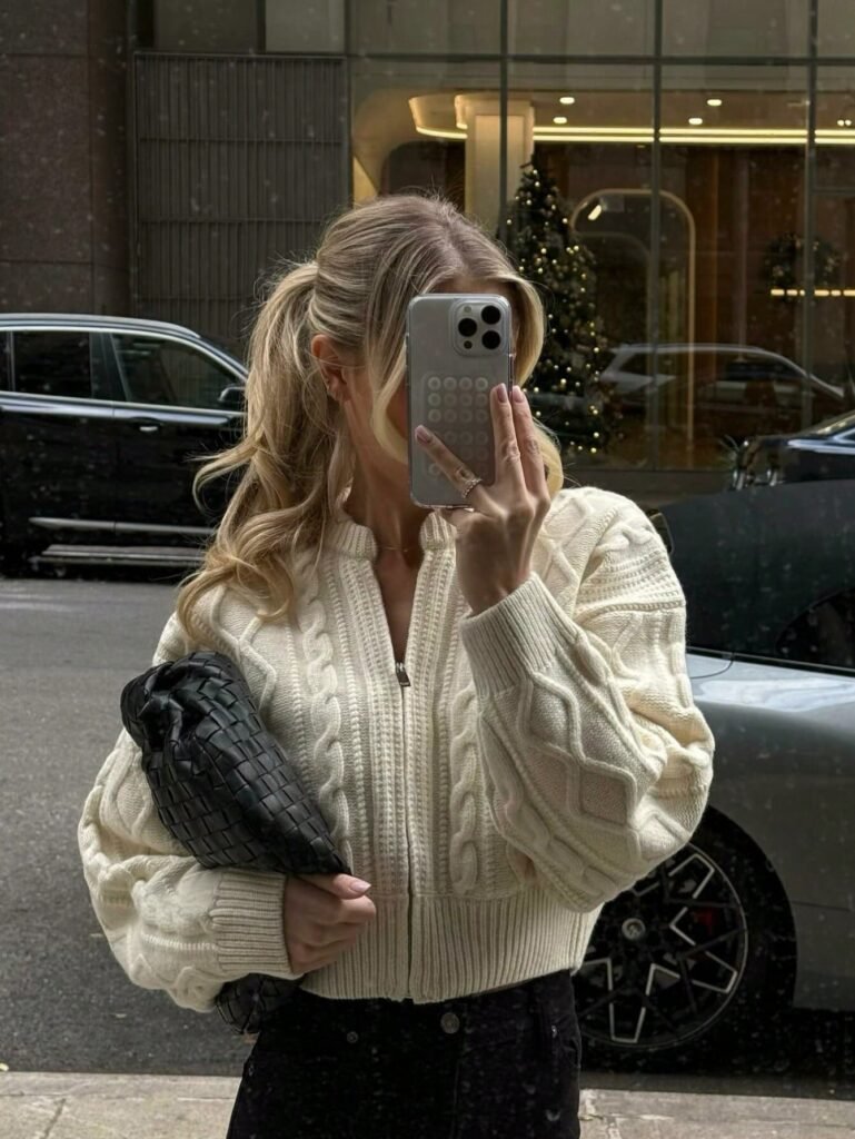 Ribbed Cardigan