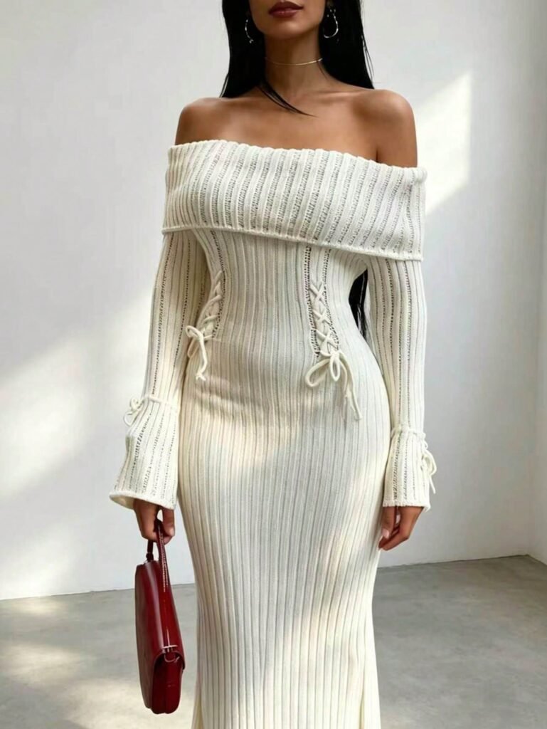 Off-Shoulder Dress