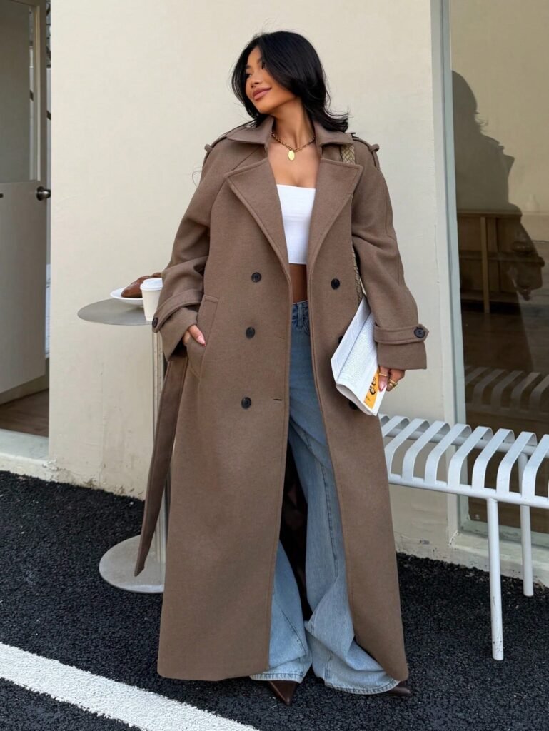 Double-Breasted Coat